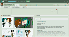 Desktop Screenshot of gwenxcourtney-fc.deviantart.com