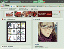 Tablet Screenshot of akinna.deviantart.com