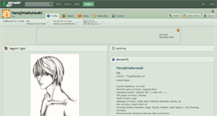 Desktop Screenshot of hanajimamurasaki.deviantart.com