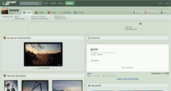 Desktop Screenshot of benpop.deviantart.com