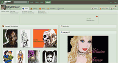 Desktop Screenshot of lithuimflower.deviantart.com