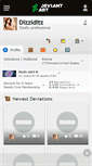 Mobile Screenshot of dizziditz.deviantart.com