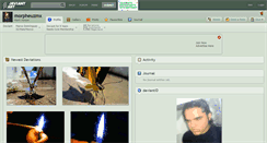 Desktop Screenshot of morpheuzmx.deviantart.com
