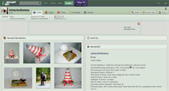 Desktop Screenshot of miracleofamess.deviantart.com
