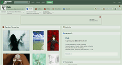 Desktop Screenshot of elsik.deviantart.com