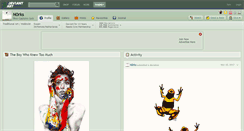 Desktop Screenshot of n0rks.deviantart.com