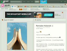 Tablet Screenshot of ami-89.deviantart.com
