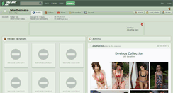 Desktop Screenshot of jafarthesnake.deviantart.com