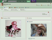 Tablet Screenshot of m-i-n-e-r-v-a.deviantart.com