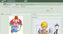 Desktop Screenshot of lasrin.deviantart.com