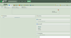 Desktop Screenshot of irocus.deviantart.com