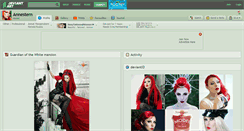 Desktop Screenshot of annestern.deviantart.com