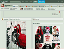 Tablet Screenshot of annestern.deviantart.com