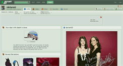 Desktop Screenshot of nikitareid.deviantart.com