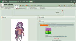 Desktop Screenshot of bootsofdespair.deviantart.com