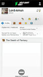 Mobile Screenshot of lord-amun.deviantart.com