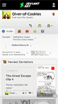 Mobile Screenshot of giver-of-cookies.deviantart.com