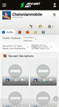 Mobile Screenshot of chelonianmobile.deviantart.com