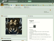 Tablet Screenshot of gestalt1.deviantart.com