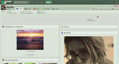 Desktop Screenshot of danette.deviantart.com