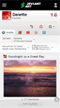 Mobile Screenshot of danette.deviantart.com