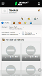 Mobile Screenshot of iseeker.deviantart.com