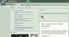 Desktop Screenshot of divergentfans.deviantart.com
