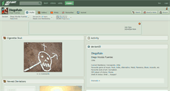 Desktop Screenshot of diegorain.deviantart.com