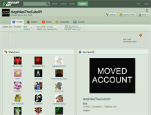 Tablet Screenshot of mephilesthecute09.deviantart.com
