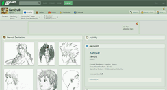 Desktop Screenshot of kamiyu0.deviantart.com