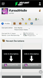 Mobile Screenshot of ifureadthisdie.deviantart.com