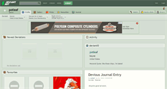 Desktop Screenshot of potleaf.deviantart.com