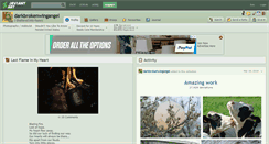 Desktop Screenshot of darkbrokenwingangel.deviantart.com
