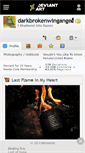 Mobile Screenshot of darkbrokenwingangel.deviantart.com