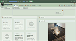 Desktop Screenshot of better-off-dad.deviantart.com