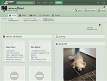 Tablet Screenshot of better-off-dad.deviantart.com