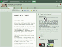 Tablet Screenshot of hamletmachineminions.deviantart.com