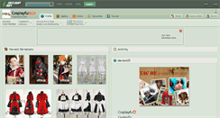 Desktop Screenshot of cosplayfu.deviantart.com