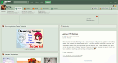 Desktop Screenshot of crysa.deviantart.com