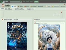 Tablet Screenshot of gtcable.deviantart.com