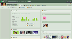 Desktop Screenshot of cyber-scene-emo.deviantart.com