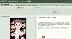 Desktop Screenshot of kagihana.deviantart.com