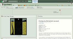 Desktop Screenshot of dracodragon5.deviantart.com