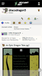 Mobile Screenshot of dracodragon5.deviantart.com
