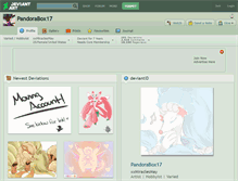 Tablet Screenshot of pandorabox17.deviantart.com