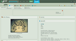 Desktop Screenshot of aniise.deviantart.com
