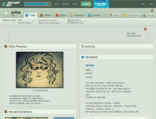 Tablet Screenshot of aniise.deviantart.com