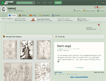 Tablet Screenshot of iceboxj.deviantart.com