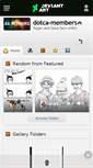 Mobile Screenshot of dotca-members.deviantart.com