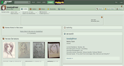 Desktop Screenshot of lonelydriver.deviantart.com